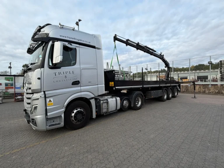 hiab lifting haulage uk trple8logistics ltd